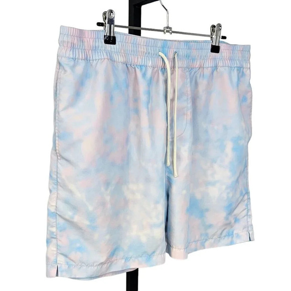 Summersalt The Men's Swim Short Limited Edtion Cotton Candy Sky Size Large Lined - Picture 6 of 7